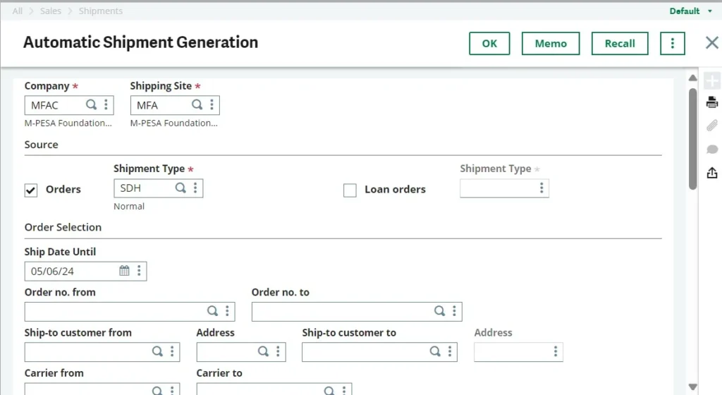 how to automate shipment generation image-2