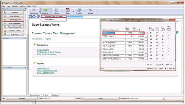 Migrate Banks from Sage BusinessWorks to Sage 300 ERP - Sage 300 ERP –  Tips, Tricks and Components