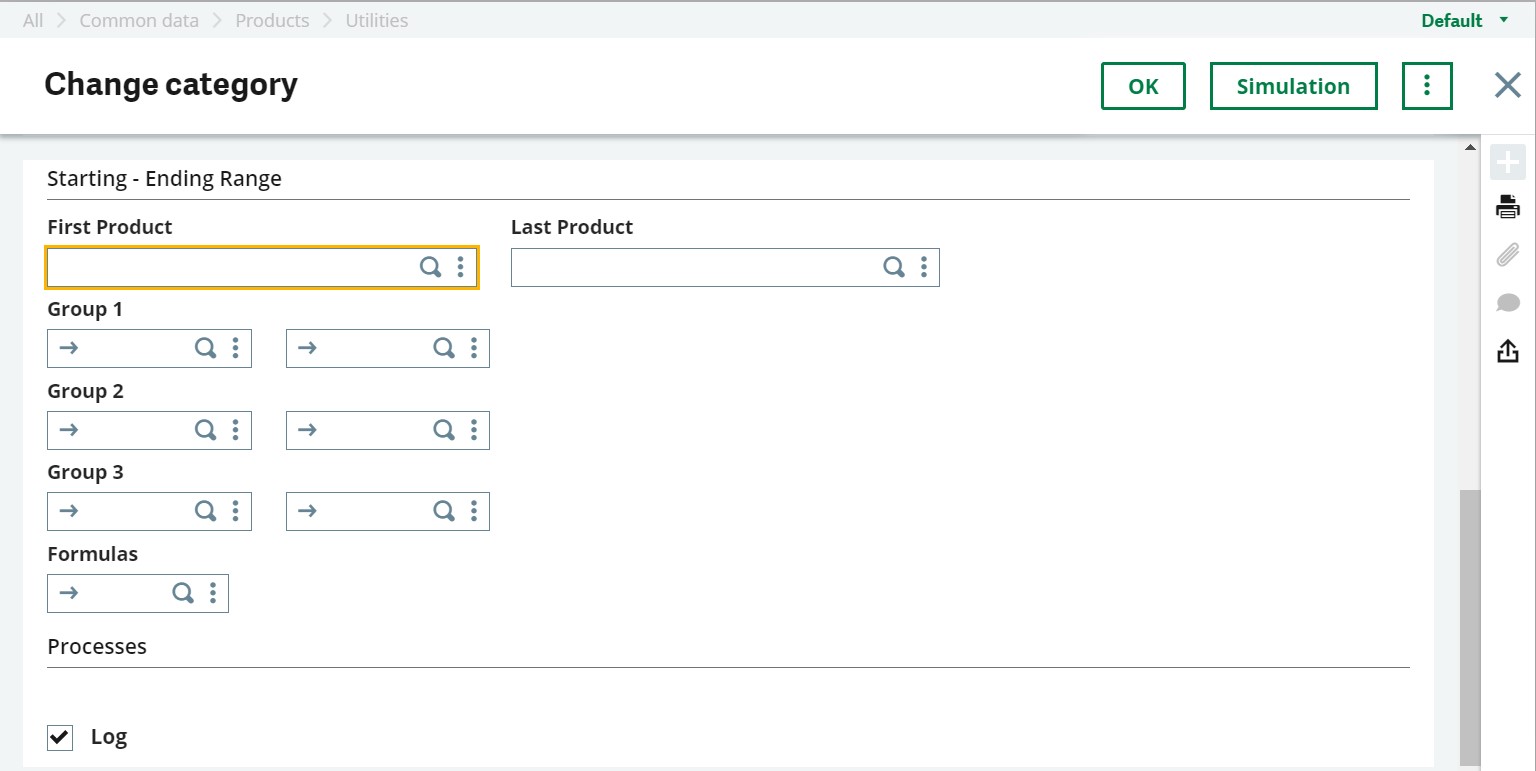 how to change mass product category in sage x3 image-4